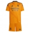 Fotbollsset Barn Real Madrid Aurelien Tchouameni #14 Bortatröja 2024-25 Mini-Kit Kortärmad (+ korta byxor)