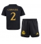 Fotbollsset Barn Real Madrid Daniel Carvajal #2 Tredje Tröja 2023-24 Mini-Kit Kortärmad (+ korta byxor)