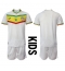 Fotbollsset Barn Senegal Hemmatröja VM 2022 Mini-Kit Kortärmad (+ korta byxor)