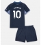 Fotbollsset Barn Tottenham Hotspur James Maddison #10 Bortatröja 2023-24 Mini-Kit Kortärmad (+ korta byxor)
