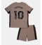 Fotbollsset Barn Tottenham Hotspur James Maddison #10 Tredje Tröja 2023-24 Mini-Kit Kortärmad (+ korta byxor)