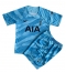 Fotbollsset Barn Tottenham Hotspur Målvakt Hemmatröja 2023-24 Mini-Kit Kortärmad (+ korta byxor)