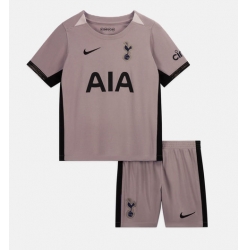 Fotbollsset Barn Tottenham Hotspur Tredje Tröja 2023-24 Mini-Kit Kortärmad (+ korta byxor)