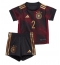 Fotbollsset Barn Tyskland Antonio Rudiger #2 Bortatröja VM 2022 Mini-Kit Kortärmad (+ korta byxor)
