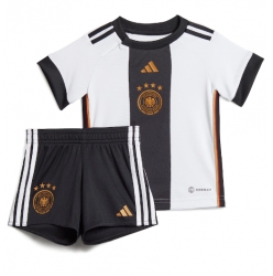 Fotbollsset Barn Tyskland Hemmatröja VM 2022 Mini-Kit Kortärmad (+ korta byxor)