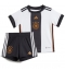 Fotbollsset Barn Tyskland Hemmatröja VM 2022 Mini-Kit Kortärmad (+ korta byxor)