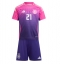 Fotbollsset Barn Tyskland Ilkay Gundogan #21 Bortatröja EM 2024 Mini-Kit Kortärmad (+ korta byxor)