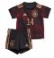 Fotbollsset Barn Tyskland Jamal Musiala #14 Bortatröja VM 2022 Mini-Kit Kortärmad (+ korta byxor)