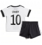 Fotbollsset Barn Tyskland Serge Gnabry #10 Hemmatröja VM 2022 Mini-Kit Kortärmad (+ korta byxor)
