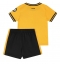 Fotbollsset Barn Wolves Hemmatröja 2024-25 Mini-Kit Kortärmad (+ korta byxor)