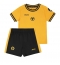 Fotbollsset Barn Wolves Hemmatröja 2024-25 Mini-Kit Kortärmad (+ korta byxor)