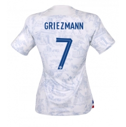 Frankrike Antoine Griezmann #7 Bortatröja VM 2022 Dam Kortärmad