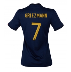 Frankrike Antoine Griezmann #7 Hemmatröja VM 2022 Dam Kortärmad