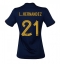 Frankrike Lucas Hernandez #21 Hemmatröja VM 2022 Dam Kortärmad