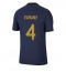 Frankrike Raphael Varane #4 Hemmatröja VM 2022 Kortärmad