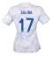 Frankrike William Saliba #17 Bortatröja VM 2022 Dam Kortärmad