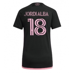 Inter Miami Jordi Alba #18 Bortatröja 2023-24 Dam Kortärmad