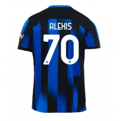 Inter Milan Alexis Sanchez #70 Hemmatröja 2023-24 Kortärmad