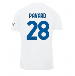 Inter Milan Benjamin Pavard #28 Bortatröja 2023-24 Kortärmad