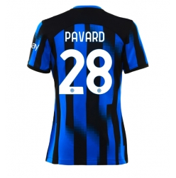 Inter Milan Benjamin Pavard #28 Hemmatröja 2023-24 Dam Kortärmad