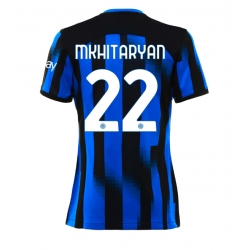 Inter Milan Henrikh Mkhitaryan #22 Hemmatröja 2023-24 Dam Kortärmad