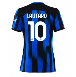 Inter Milan Lautaro Martinez #10 Hemmatröja 2023-24 Dam Kortärmad