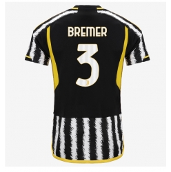 Juventus Gleison Bremer #3 Hemmatröja 2023-24 Kortärmad