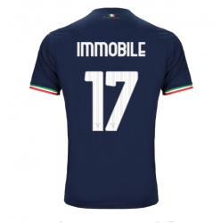 Lazio Ciro Immobile #17 Bortatröja 2023-24 Kortärmad