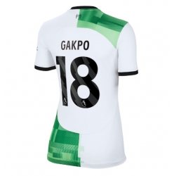Liverpool Cody Gakpo #18 Bortatröja 2023-24 Dam Kortärmad