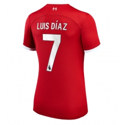 Liverpool Luis Diaz #7 Hemmatröja 2023-24 Dam Kortärmad