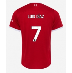 Liverpool Luis Diaz #7 Hemmatröja 2023-24 Kortärmad