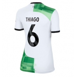Liverpool Thiago Alcantara #6 Bortatröja 2023-24 Dam Kortärmad