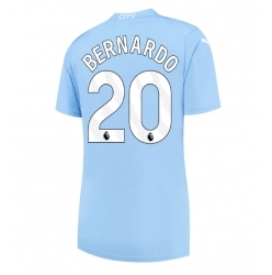 Manchester City Bernardo Silva #20 Hemmatröja 2023-24 Dam Kortärmad