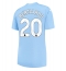 Manchester City Bernardo Silva #20 Hemmatröja 2023-24 Dam Kortärmad