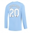 Manchester City Bernardo Silva #20 Hemmatröja 2023-24 Långärmad