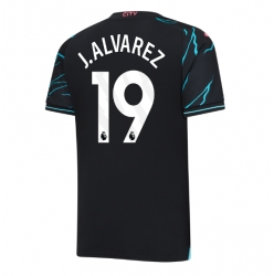 Manchester City Julian Alvarez #19 Tredje Tröja 2023-24 Kortärmad