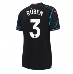Manchester City Ruben Dias #3 Tredje Tröja 2023-24 Dam Kortärmad