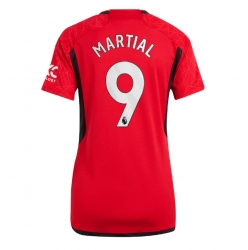 Manchester United Anthony Martial #9 Hemmatröja 2023-24 Dam Kortärmad