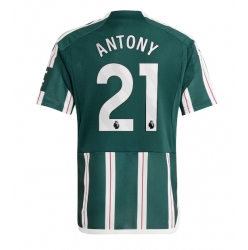 Manchester United Antony #21 Bortatröja 2023-24 Kortärmad