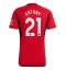 Manchester United Antony #21 Hemmatröja 2023-24 Kortärmad