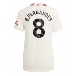 Manchester United Bruno Fernandes #8 Tredje Tröja 2023-24 Dam Kortärmad