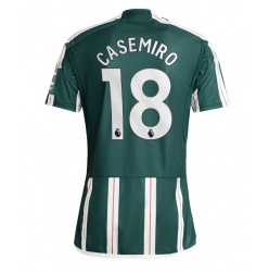 Manchester United Casemiro #18 Bortatröja 2023-24 Kortärmad