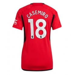 Manchester United Casemiro #18 Hemmatröja 2023-24 Dam Kortärmad