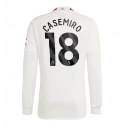 Manchester United Casemiro #18 Tredje Tröja 2023-24 Långärmad