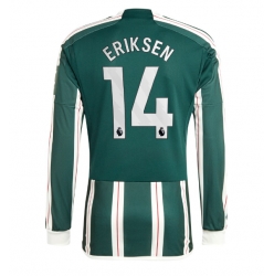 Manchester United Christian Eriksen #14 Bortatröja 2023-24 Långärmad