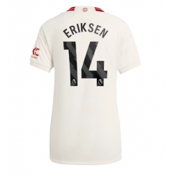 Manchester United Christian Eriksen #14 Tredje Tröja 2023-24 Dam Kortärmad