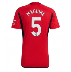 Manchester United Harry Maguire #5 Hemmatröja 2023-24 Kortärmad