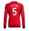 Manchester United Harry Maguire #5 Hemmatröja 2023-24 Långärmad
