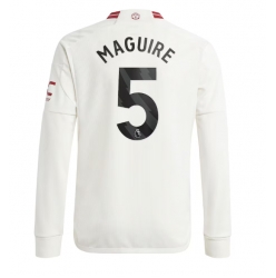Manchester United Harry Maguire #5 Tredje Tröja 2023-24 Långärmad