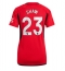 Manchester United Luke Shaw #23 Hemmatröja 2023-24 Dam Kortärmad